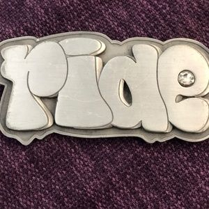 Ride Belt Buckle by Cap One MPC Graffiti Artist